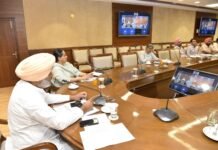 वित्त मंत्री हरपाल सिंह चीमा द्वारा ‘रंगला पंजाब विकास स्कीम’ के अंतर्गत चल रहे प्रोजेक्टों की स्थिति का जायजा