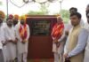 जल संसाधन मंत्री बरिंदर कुमार गोयल द्वारा गांव संधू कलां और भगतपुरा में 82 करोड़ की लागत वाली नहरी परियोजनाओं का उद्घाटन