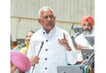 मान सरकार द्वारा भाखड़ा बांध संबंधी फैलाई जा रही अफ़वाहें सिरे से खारिज़, बांध पूरी तरह सुरक्षित: बरिंदर कुमार गोयल
