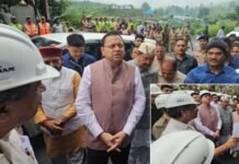 उत्तराखंड के चमोली में निर्माणाधीन सुरंग धंसने से 7 कर्मचारियों की मौत, CM धामी ने घटनास्थल का किया दौरा