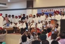 बरनाला में 2027 के विधानसभा चुनावों को लेकर कांग्रेस की “हर बूथ कांग्रेस मजबूत” के तहत बैठक