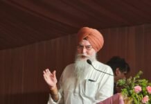 धर्म के मार्ग पर चलकर ही समाज और देश की प्रगति को नई ऊंचाइयों तक ले जाया जा सकता है: कुलतार सिंह संधवां