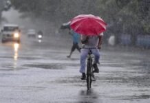 हरियाणा के 15 ज़िलों में भारी बारिश का येलो अलर्ट जारी, 7 सितंबर तक राज्य के कई हिस्सों में बरसेंगे बादल