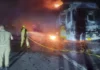 Yamuna Expressway Bus Fire: यमुना एक्सप्रेसवे पर स्लीपर बस में लगी भीषण आग; दर्दनाक हादसे में 9 यात्री जिंदा जले