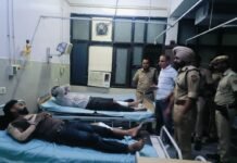 पंचकूला में पुलिस और दो कथित गैंग शूटरों के बीच मुठभेड़, PSI की बुलेटप्रूफ जैकेट पर लगी गोली