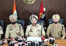 सीमा पार से चल रहे तस्करी नेटवर्कों का पर्दाफाश, चार आरोपी गिरफ्तार, 10 किलो हेरोइन और 10 पिस्तौल भी बरामद