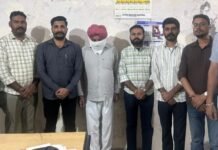 विजिलेंस ब्यूरो ने एएसआई को 80,000 रुपये रिश्वत लेते रंगे हाथों काबू किया