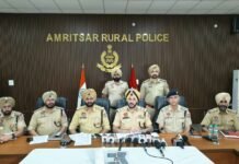 पंजाब पुलिस द्वारा पाकिस्तानी आईएसआई समर्थित मॉड्यूल का पर्दाफाश; पुलिस संस्थानों को निशाना बनाने की साजिश की नाकाम, खासा कैंट आईईडी धमाके संबंधी मामले को सुलझाया