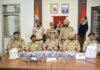 अमृतसर में 6 पिस्तौल, 4.4 किलो हेरोइन, 500 ग्राम अफीम, 12.9 लाख रुपये की ड्रग मनी और एक ड्रोन सहित 10 आरोपी काबू