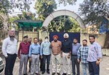 विजिलेंस ब्यूरो ने नगर निगम के इंस्पेक्टर को 25 हजार रुपये रिश्वत लेते रंगे हाथों किया काबू