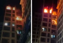 मुंबई के पास नालासोपारा में ‘इम्पीरियल हाइट्स’ बिल्डिंग में आधी रात लगी भीषण आग, दो महिलाओं की मौत
